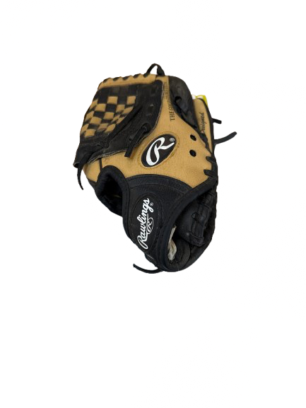 Vist Large View of Product Image Which is Used Rawlings PL195CB BB/SB Glove RH Throw Tan 9 1/2"