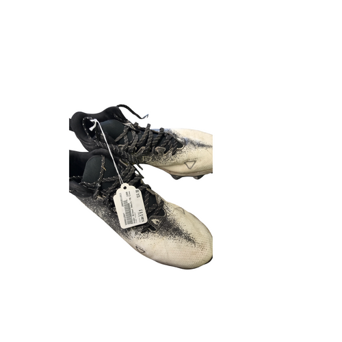 Vist Large View of Product Image Which is Used Under Armour Adult FB Cleats Black Senior 9.5