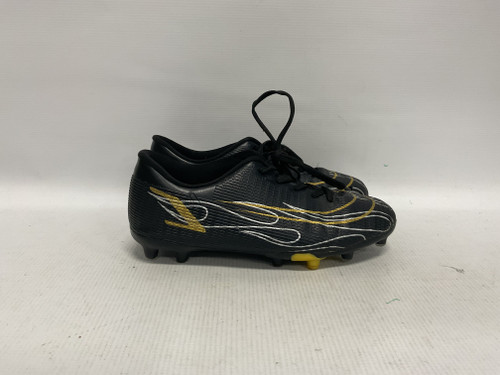 Vist Large View of Product Image Which is Used Soccer Cleats Black And Gold Senior 7.5