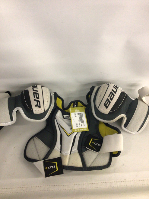 Vist Large View of Product Image Which is Used Bauer SUPREME 170 Junior Shoulder Pads MD