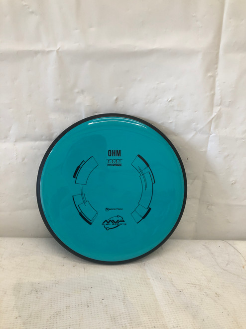 Vist Large View of Product Image Which is Used MVP OHM Disc Golf Putter Royal Blue