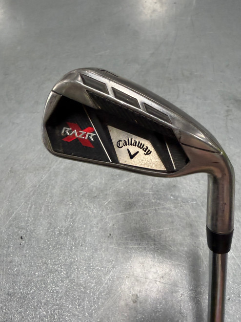 Vist Large View of Product Image Which is Used Callaway RAZR X Mens Individual Iron RH 4 Iron