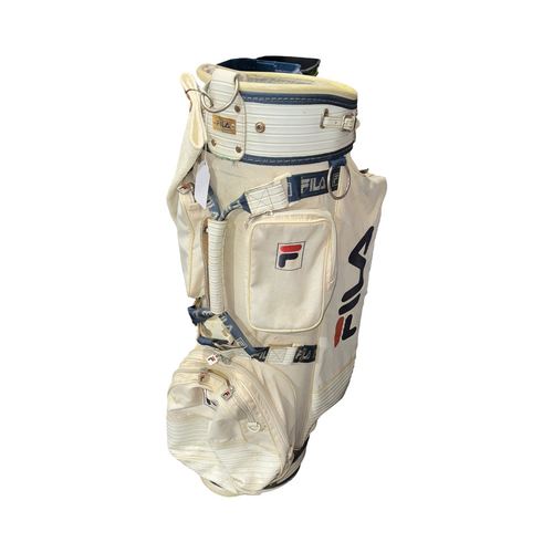 Vist Large View of Product Image Which is Used Fila BAG Mens Cart Bag White