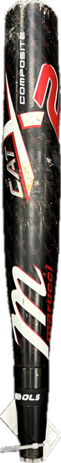 Vist Large View of Product Image Which is Used Marucci CAT X 2 COMPOSITE BB/SB High School -3 Bat 33"