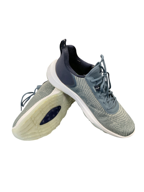 Vist Large View of Product Image Which is Used Puma Mens Golf Shoes Navy Blue Senior 11.5