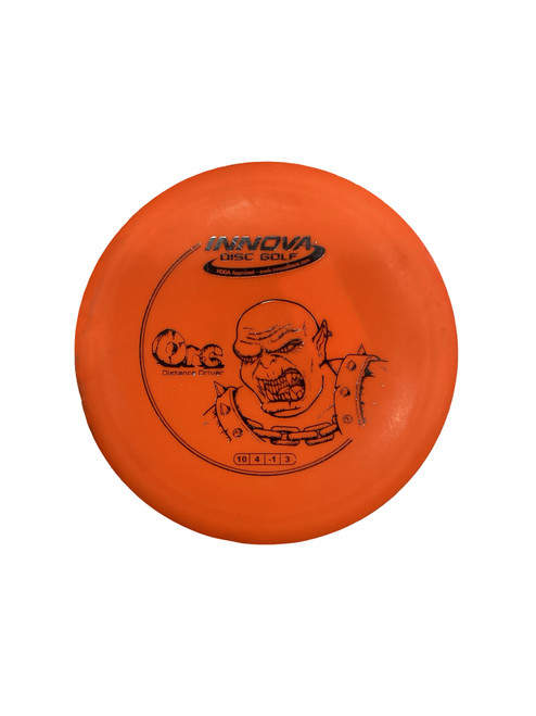 Vist Large View of Product Image Which is Used Innova DX ORC Disc Golf Driver Orange 166g