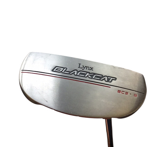 Vist Large View of Product Image Which is Used Lynx BLACKCAT Mens Putter RH 36”