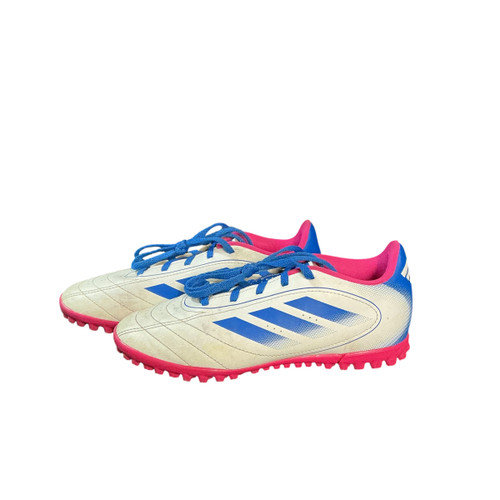 Vist Large View of Product Image Which is Used Adidas Soccer Turf Shoes White Junior 03