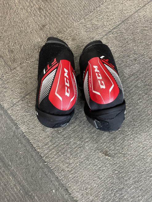 Vist Large View of Product Image Which is Used CCM FT1 Youth Elbow Pads LG