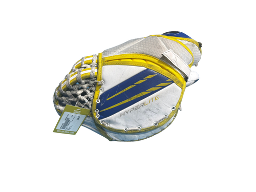 Vist Large View of Product Image Which is Used Bauer HYPERLITE Senior Goalie Catcher Yellow