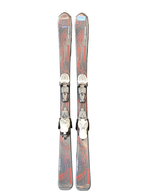Vist Large View of Product Image Which is Used Nordica FIRE ARROW TEAM Boys DH Ski/Binding Black 120 cm