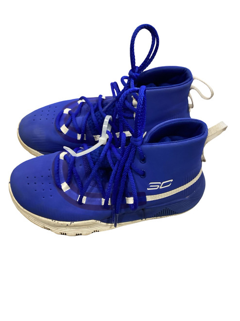Vist Large View of Product Image Which is Used Under Armour STEPH CURRY BB SHOES Basketball Shoes Y Royal Blue Youth 11.0