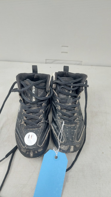Vist Large View of Product Image Which is Used Rawlings BASEBALL CLEATS BB/SB Cleats Black Youth 11.0