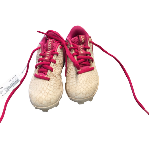 Vist Large View of Product Image Which is Used Under Armour SOFTBALL CLEATS BB/SB Cleats Pink Youth 10.0