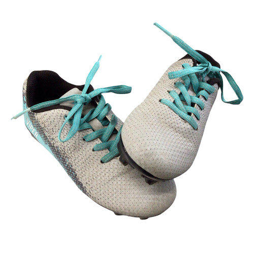 Vist Large View of Product Image Which is Used Dsg Soccer Cleats Grey Youth 12.0