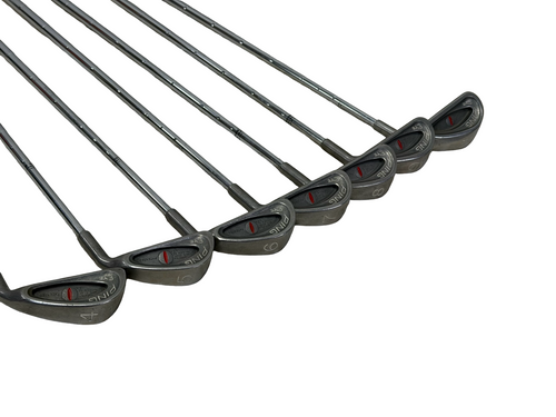 Vist Large View of Product Image Which is Used Ping EYE RED DOT Mens Golf Iron Set RH 4I-PW w/ ZZ Lite Shafts -1/4"