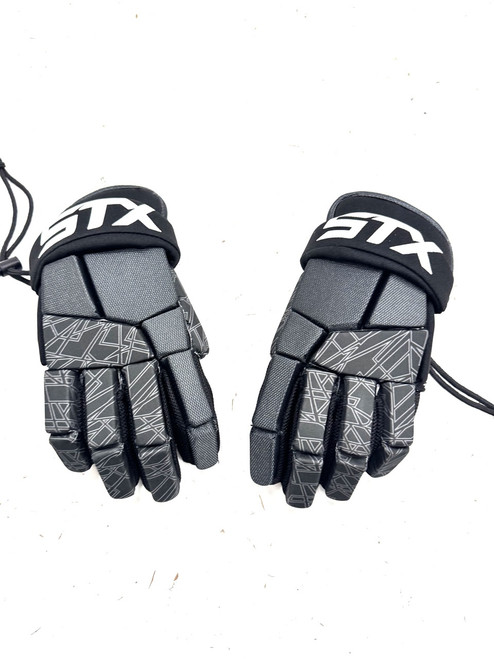 Vist Large View of Product Image Which is Used STX STALLION 75 Lacrosse Gloves Mens Black MD