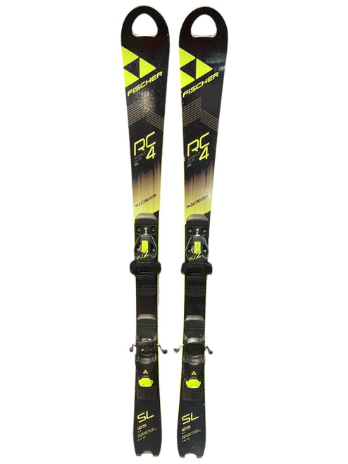 Vist Large View of Product Image Which is Used Fischer RC4 WORLD CUP Boys DH Ski/Binding None 125 cm