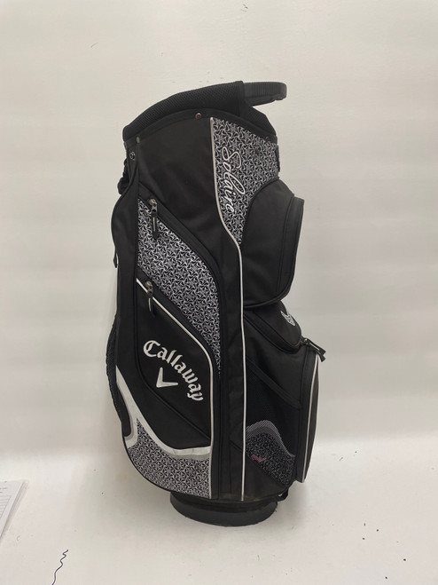 Vist Large View of Product Image Which is Used Callaway LADIES SOLAIRE CART BAG Womens Cart Bag Black