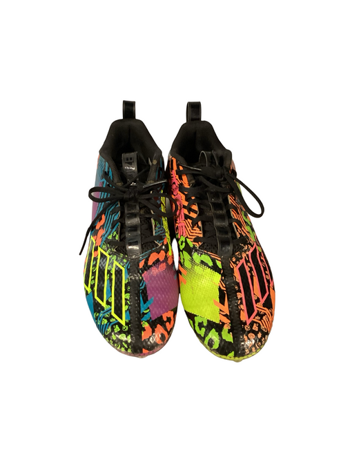 Vist Large View of Product Image Which is Used Adidas Soccer Cleats Black Senior 8