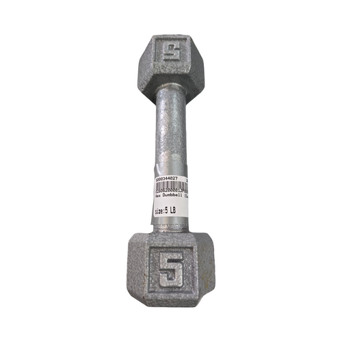 Vist Large View of Product Image Which is Used Hex Dumbbell (Each) 5 lb