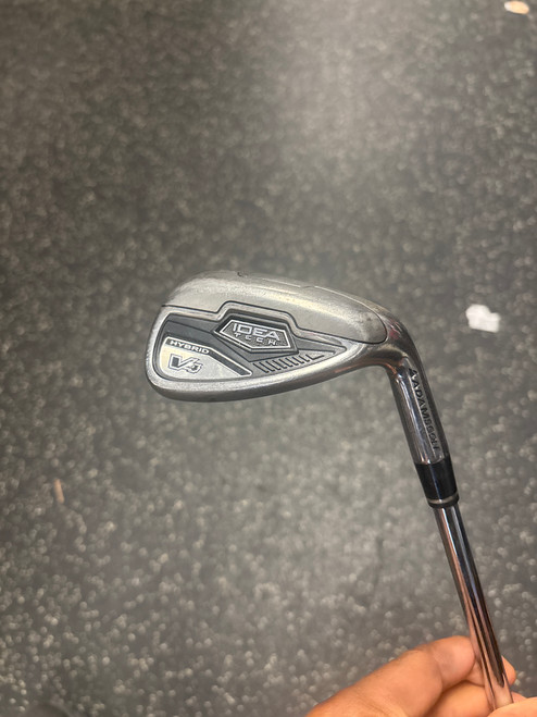 Vist Large View of Product Image Which is Used Adams Golf IDEA TECH V4 Golf Wedge Mens RH Gap/Approach Wedge