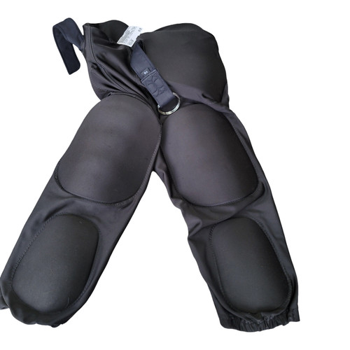 Vist Large View of Product Image Which is Used Alleson ADLT FOOTBALL PANTS SZ SM Adult FB Integrated Pants Black SM