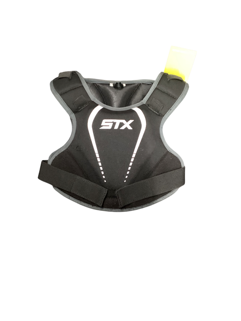 Vist Large View of Product Image Which is Used STX CHEST PROTECTOR Lacrosse Black Small