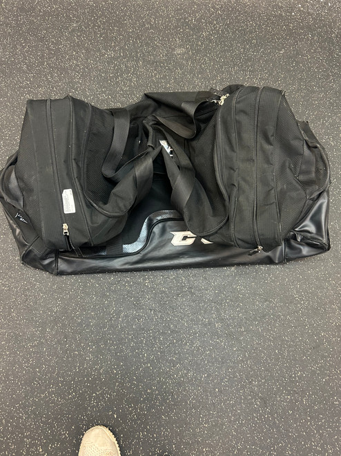 Vist Large View of Product Image Which is Used CCM Sr Hockey Wheeled Black
