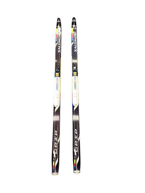Vist Large View of Product Image Which is Used Salomon GRIP 141 Boys XC Ski/Binding