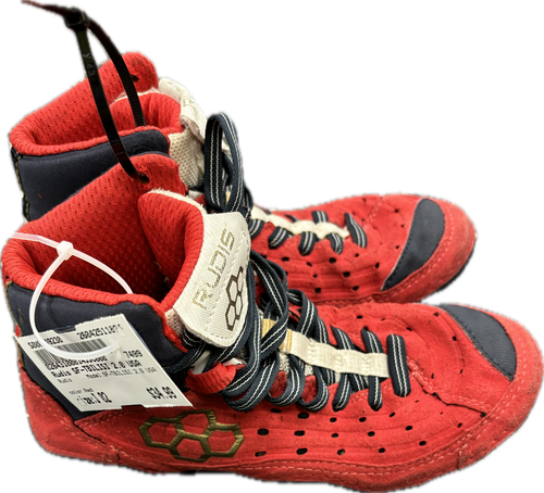 Vist Large View of Product Image Which is Used Rudis SF-TBILISI 2.0 USA Wrestling Shoes Red Junior 02