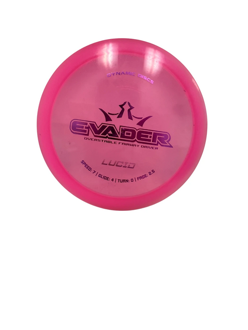 Vist Large View of Product Image Which is Used Dynamic Discs Lucid Evader 175g Disc Golf Driver
