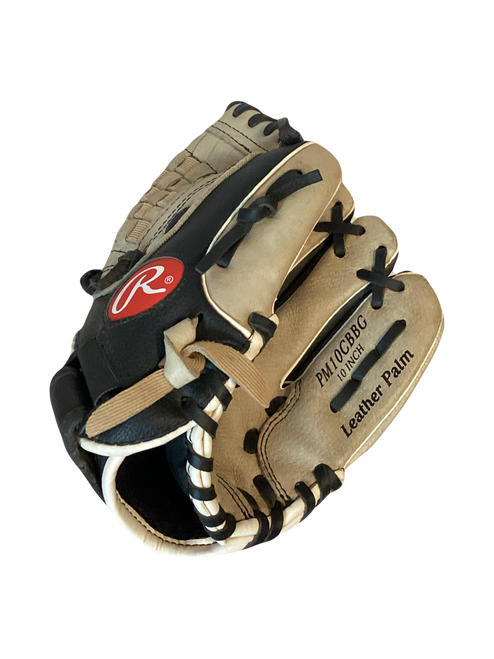 Vist Large View of Product Image Which is Used Rawlings PLAYMAKER SERIES BB/SB Glove RH Throw Grey 10"