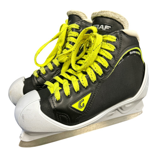 Vist Large View of Product Image Which is Used Graf SUPRA G4500 Senior Goalie Skate Senior 7.5