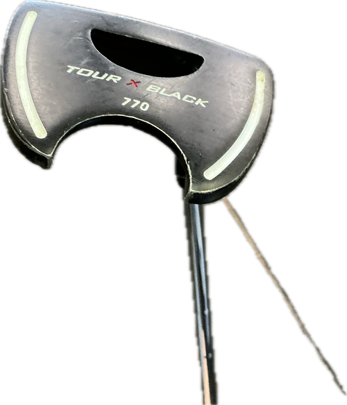 Vist Large View of Product Image Which is Used Tour X BLACK Mens Putter RH