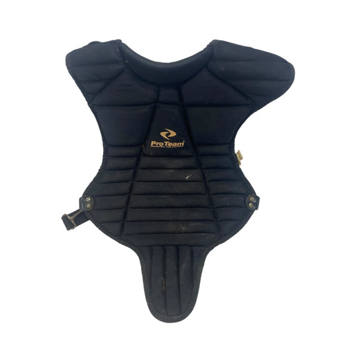 Vist Large View of Product Image Which is Used PROTEAM CP912 9-12 Catchers Chest Protector Black Junior