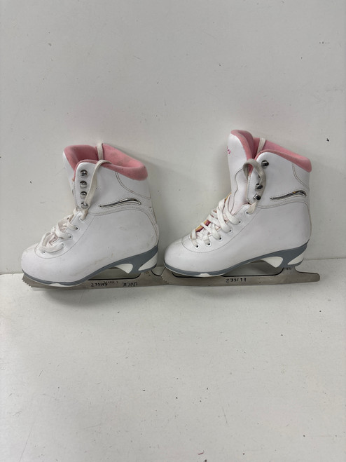 Vist Large View of Product Image Which is Used Jackson CAMEO 1800 Girls Figure Skate White Junior 05