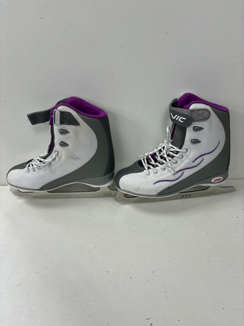 Vist Large View of Product Image Which is Used VIC WomensFigure Skate Grey Senior 7