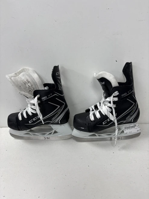 Vist Large View of Product Image Which is Used CCM RIB XT Youth Hockey Skate Youth 12.0