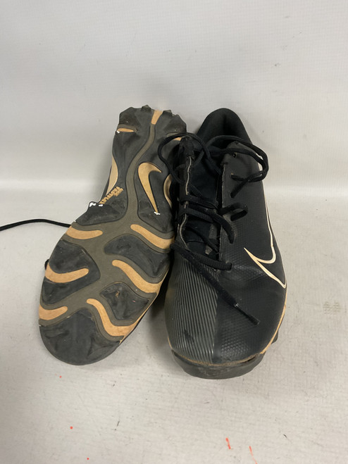 Vist Large View of Product Image Which is Used Nike VAPOR BB/SB Cleats Black Senior 10.5