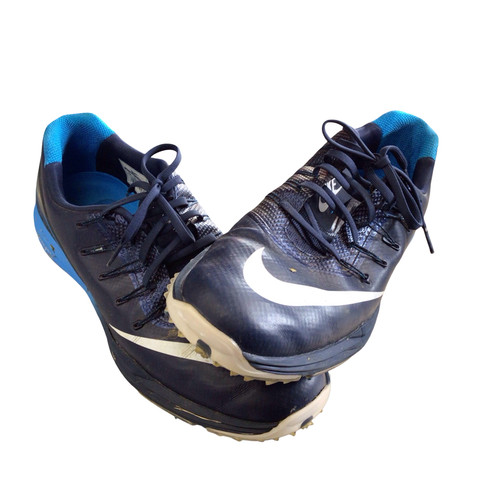 Vist Large View of Product Image Which is Used Nike Mens Golf Shoes Navy Blue Senior 12