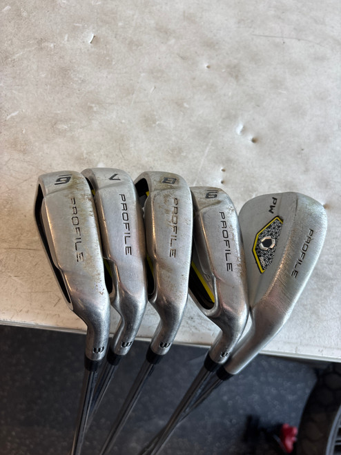 Vist Large View of Product Image Which is Used Wilson SGI PROFILE Mens Iron Set RH 6I-PW