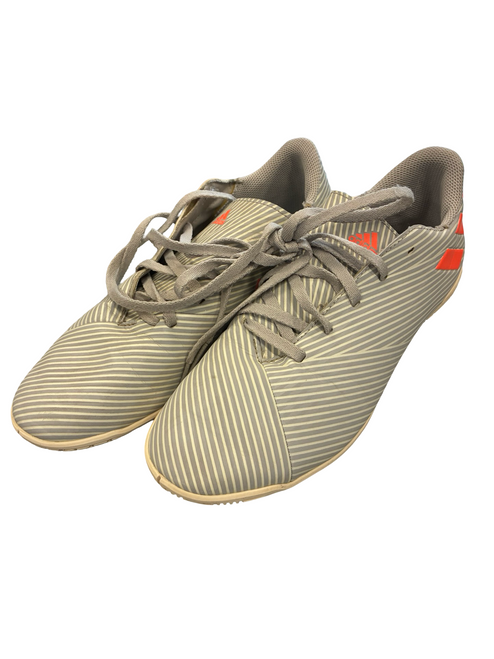 Vist Large View of Product Image Which is Used Adidas Soccer Indoor Shoes Grey Senior 6