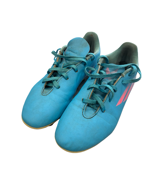 Vist Large View of Product Image Which is Used Adidas Soccer Cleats Royal Blue Senior 6