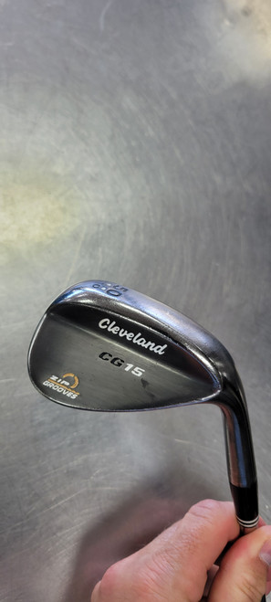 Vist Large View of Product Image Which is Used Cleveland CG 15 50 10 BLACK PEARL Golf Wedge Mens RH 50 Degree