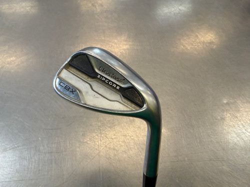Vist Large View of Product Image Which is Used Cleveland CBX ZIPCORE Golf Wedge Mens RH 52 Degree