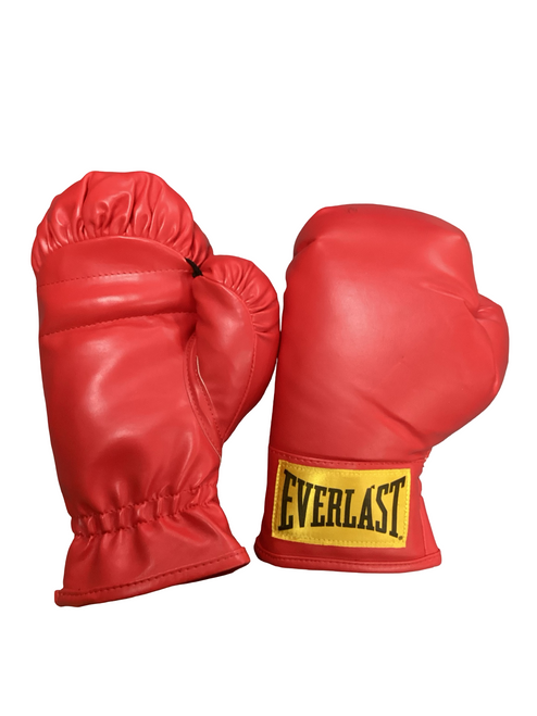 Vist Large View of Product Image Which is Used Everlast LACELESS TRAINING GLOVES Boxing Gloves Red SM