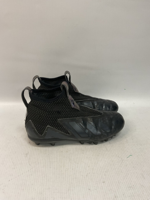 Vist Large View of Product Image Which is Used Adidas Soccer Cleats Black Junior 02.5