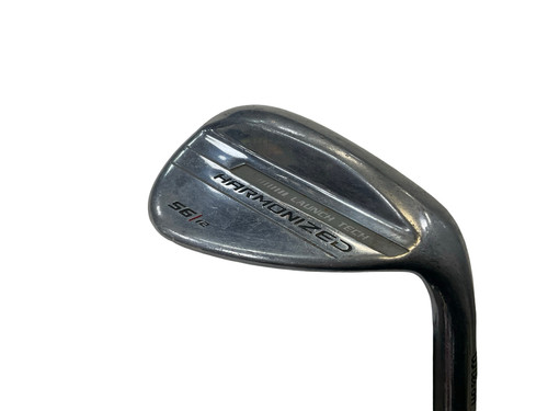 Vist Large View of Product Image Which is Used Wilson HARMONIZED LAUNCH TECH Golf Wedge Mens RH 56 Degree