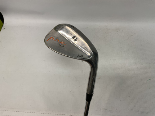 Vist Large View of Product Image Which is Used Pinemeadow PRE SS Golf Wedge Mens RH 52 Degree